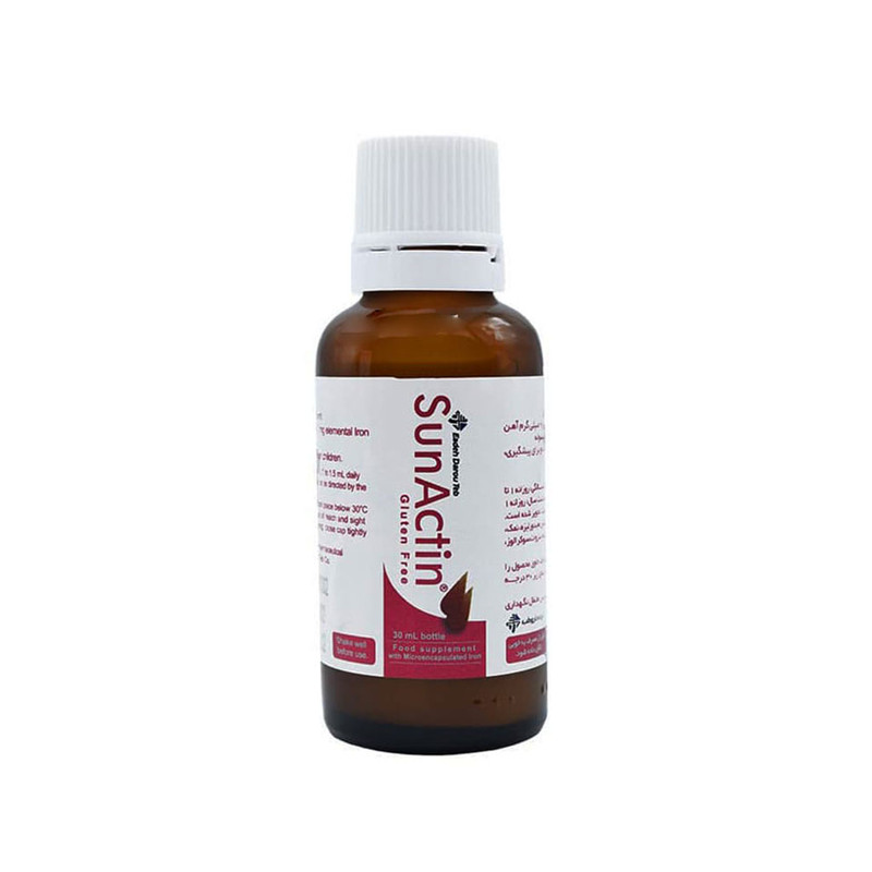 خرید و قیمت قطره آهن سان اکتین ایده داروطب - 30 میلی لیتر