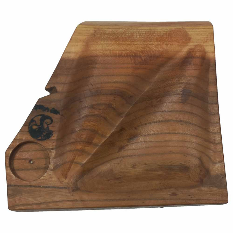 خرید و قیمت اردو خوری چوبی گوراب چوب طرح دفرمه مدل روستیک کد 1019