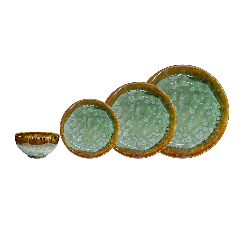 سرویس غذا خوری 24 پارچه مدل شره ای