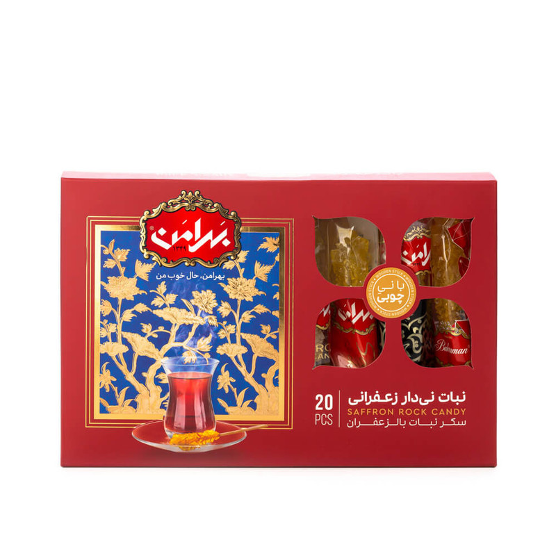 نبات با کاور پلاستیک بهرامن بسته 20 عددی