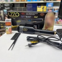 اتو مو حرفه ای فوق هوشمند مدل 8227 برند LZZO دارای روغن کراتین اصلی و شانه 