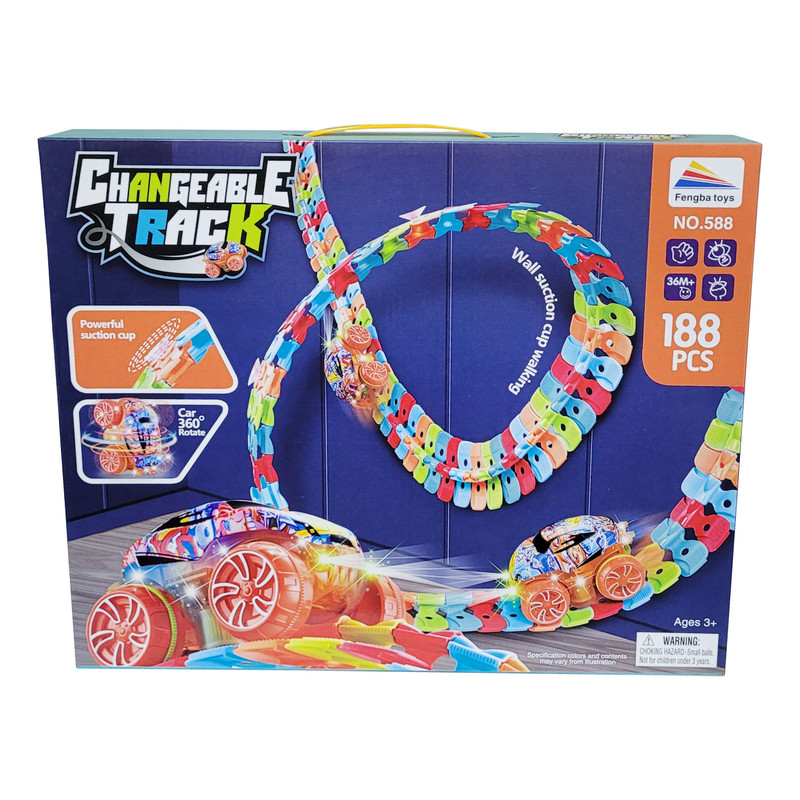 کیت ماشین بازی مدل ریسینگ باتری خور کد 588