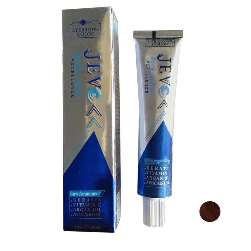 خرید و قیمت رنگ ابرو جوو مدل Excellence حجم 15 میلی لیتر رنگ برنز کهربایی