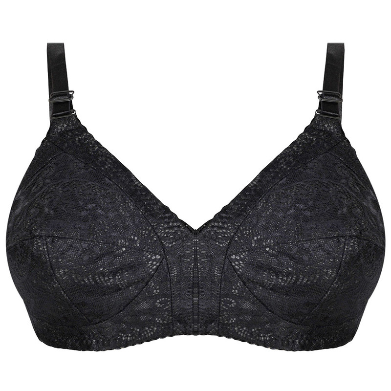 سوتین زنانه پرجامدا مدل 340019402 دانتل رنگ مشکی