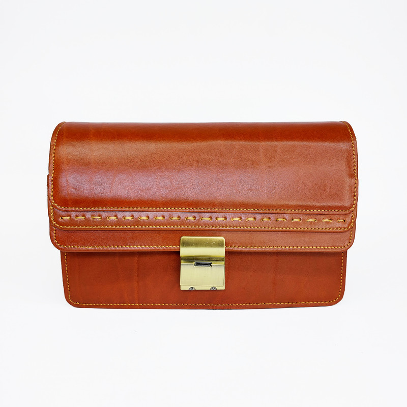 کیف دوشی مردانه مدل چرم کد RPas-03