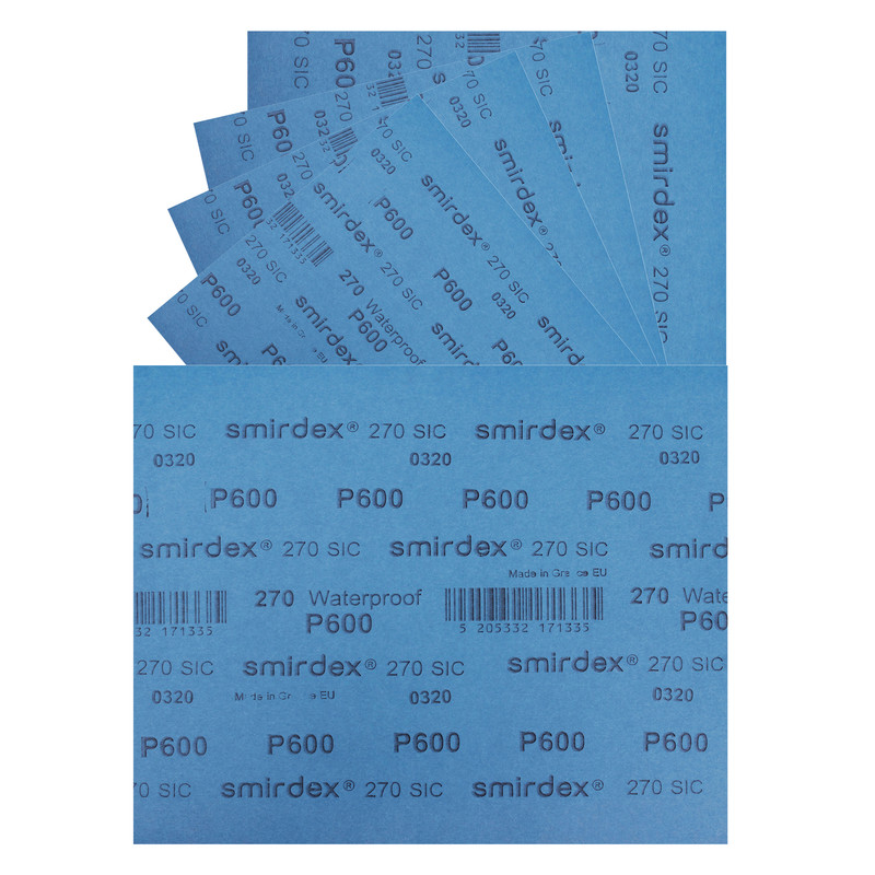ورق سنباده اسمیردکس مدل P600 SIC بسته 5 عددی