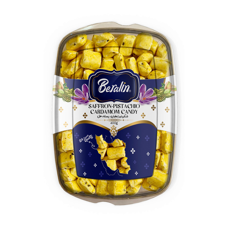 شکرپنیر زعفران پسته هل برآلین - 400 گرم