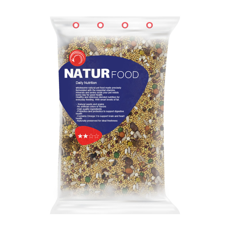 غذای عروس هلندی نیچرفود مدل 2 ستاره وزن 3 کیلوگرم