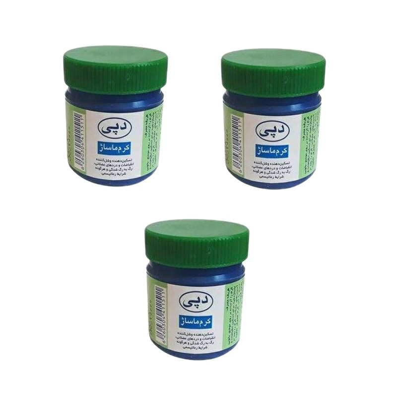 خرید و قیمت کرم ماساژ بدن دپی مدل Eucalyptus حجم 37 میلی لیتر مجموعه 3 عددی