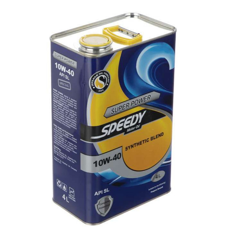 روغن موتور اسپیدی مدل سوپر پاور 10w40 حجم 5 لیتر