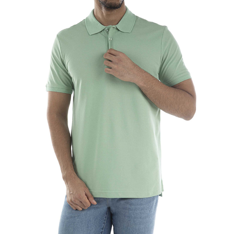 پولوشرت آستین کوتاه مردانه جوتی جینز مدل بیسیک کد 1551484 رنگ سبز