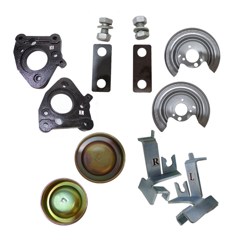 خرید و قیمت پایه ترمز صداگیر دیسکی چرخ عقب هیدیکا مدل HT003 مجموعه 12 عددی