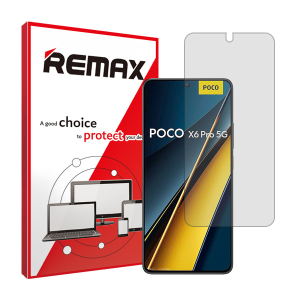 خرید و قیمت محافظ صفحه نمایش شفاف ریمکس مدل HyGEL مناسب برای گوشی موبایل شیائومی Poco X6 Pro 5G
