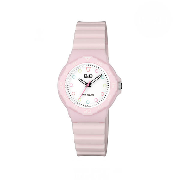 ساعت مچی عقربه ای دخترانه کیو اند کیو مدل V07A-001VY