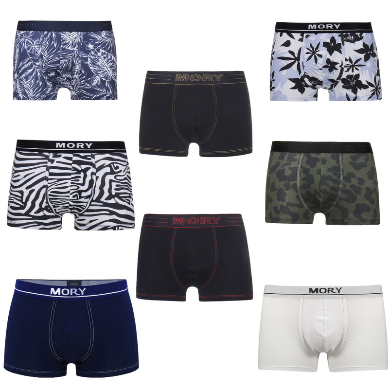 شورت مردانه موری مدل ترانک بسته 8 عددی