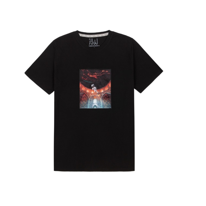 خرید و قیمت تی شرت آستین کوتاه مردانه لیلاژ مدل landing tb