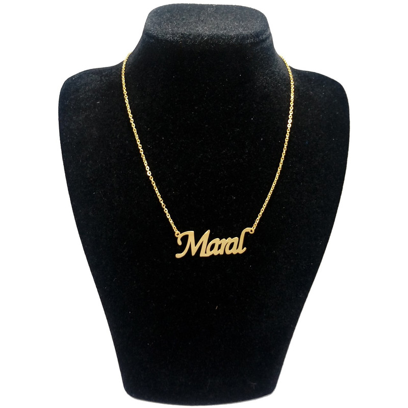 گردنبند نقره طرح مارال کد 001