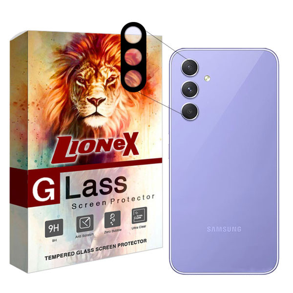 محافظ لنز دوربین لایونکس مدل 5DLENSLION مناسب برای گوشی موبایل سامسونگ Galaxy A14 4G