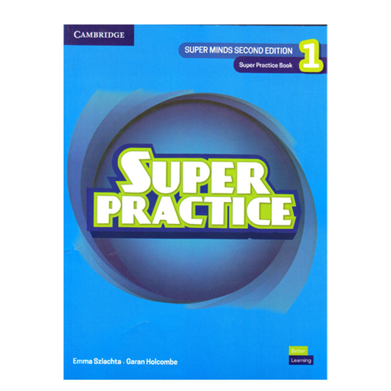 کتاب Super Minds 2nd Edition 1 Super Practice Book اثر Emma Szlachta and Garan Holcombe انتشارات الوندپویان