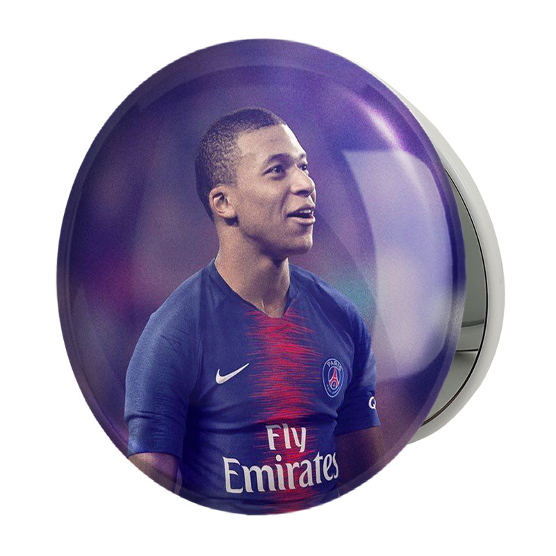 آینه جیبی خندالو طرح کیلیان امباپه مدل تاشو کد 14021