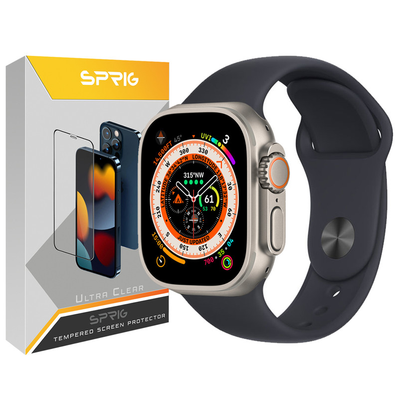 بند اسپریگ مدل Silicon مناسب برای ساعت هوشمند بلک تایم MT 88 Ultra