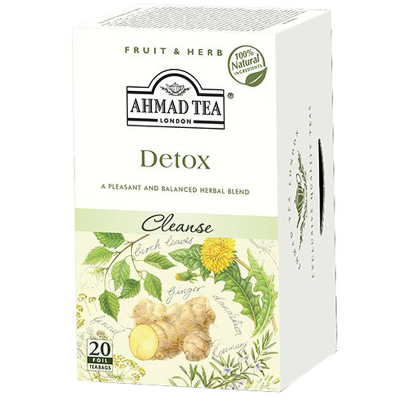 بسته دمنوش چای احمد مدل Detox