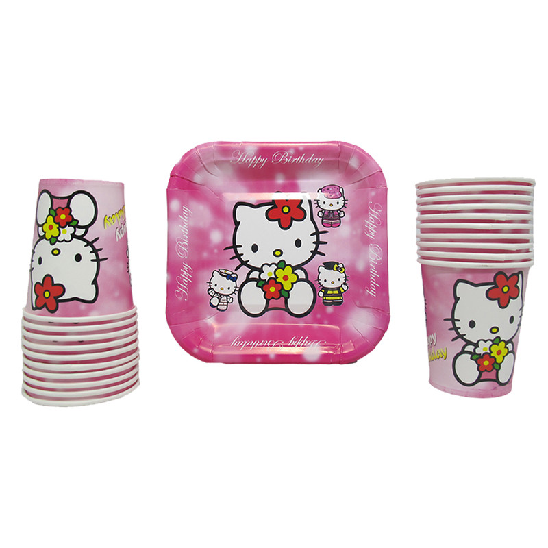 ظرف و لیوان هپی شو مدل کیتی