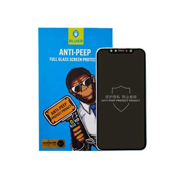خرید و قیمت محافظ صفحه نمایش حریم شخصی بلو مدل full cover مناسب برای گوشی موبایل اپل iphone 12 / 12 pro