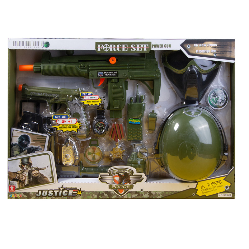 ست تفنگ بازی مدل SpecialForce 34320 کد 2741