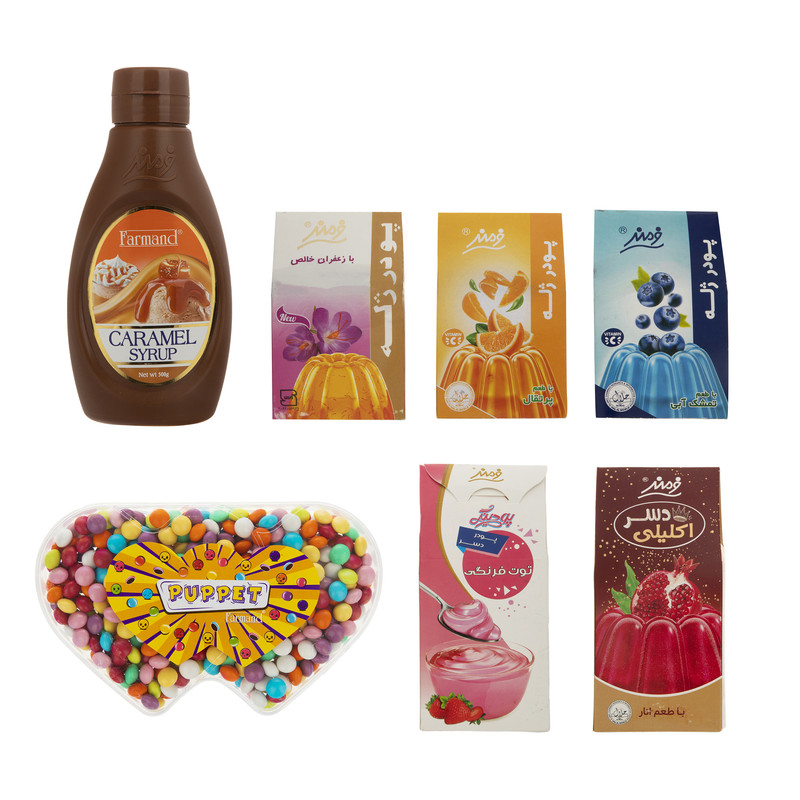 دسر فرمند - مجموعه 7 عددی