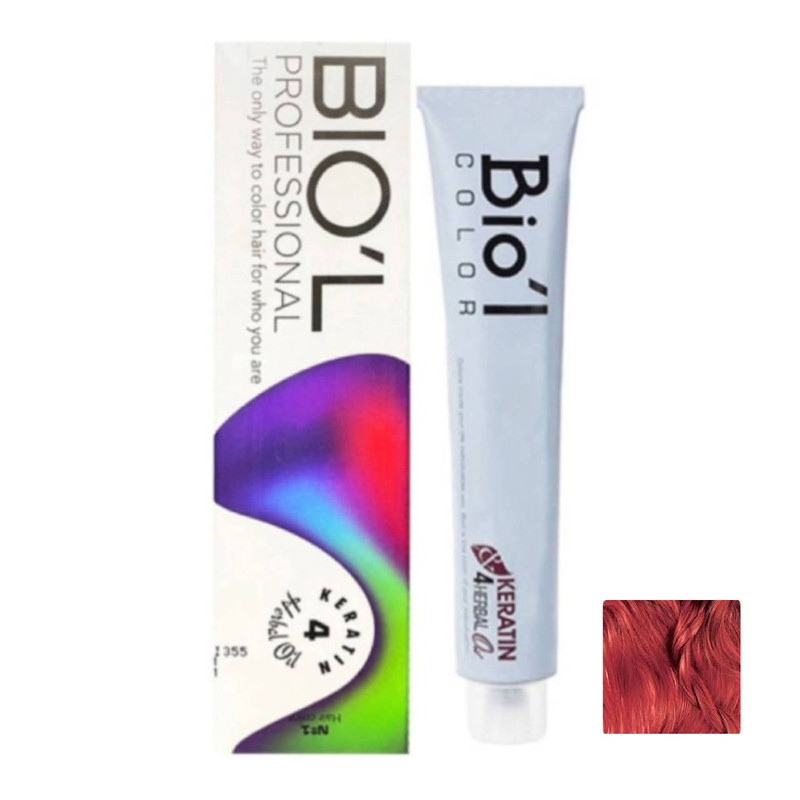 رنگ مو بیول شماره 8/59 حجم 100 میلی لیتر رنگ بلوند جگری روشن