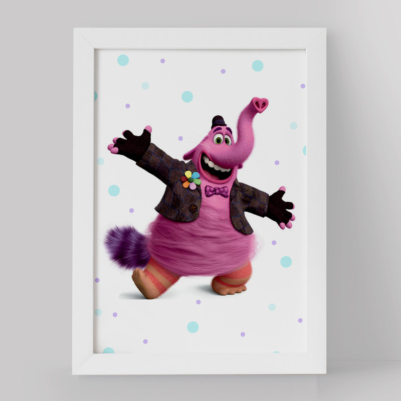 تابلو کودک خندالو مدل انیمیشن اینساید اوت کد 3565