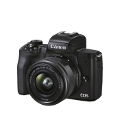 دوربین دیجیتال بدون آینه کانن مدل EOS M50 Mark II همراه با لنز EF-M 15-45mm رنگ مشکی