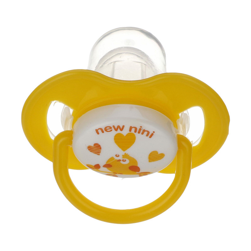 خرید و قیمت پستانک ارتودنسی نیو نی نی طرح جوجه مدل پروانه ای کد 7021