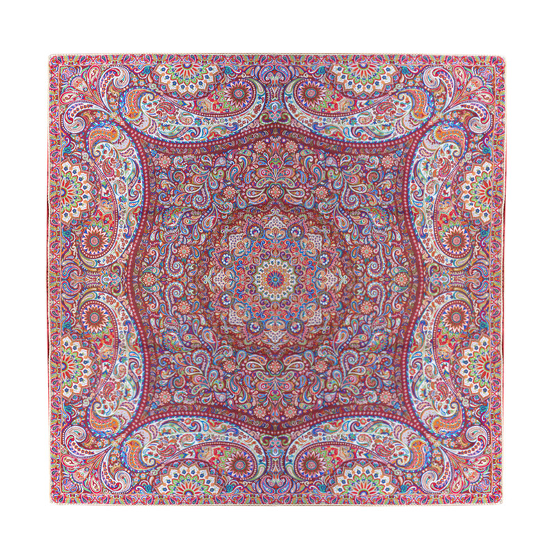 روميزي ترمه مدل بقچه طرح پديده زربفت