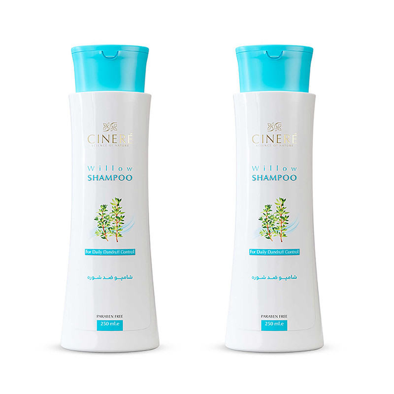 شامپو ضد شوره مو سینره کد 03 حجم 250 میلی لیتر مجموعه 2 عددی