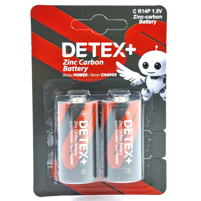 خرید و قیمت باتری C دتکس پلاس مدل R14P