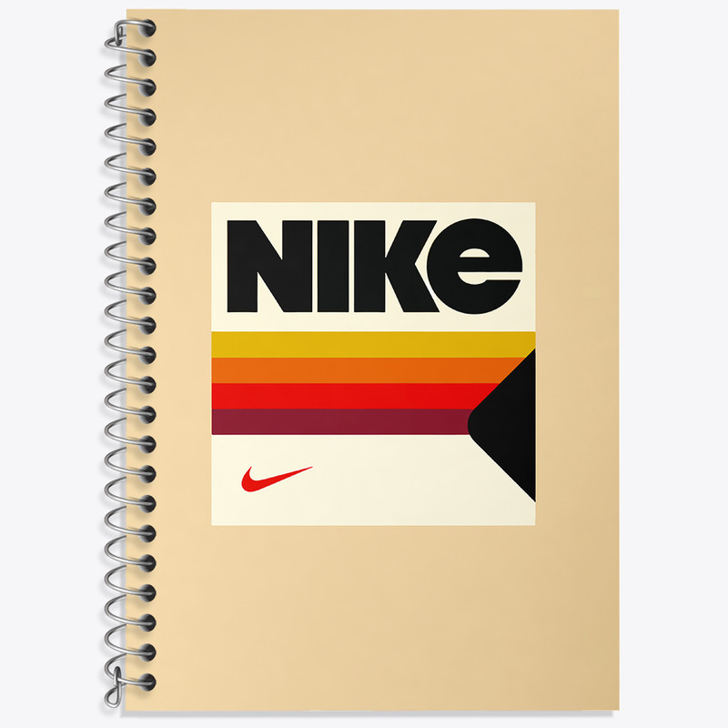 دفتر لغت 50 برگ خندالو طرح نایک (Nike) کد N5109