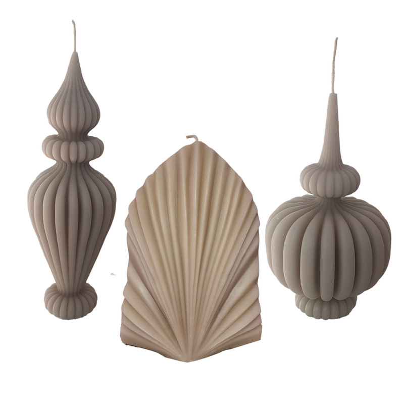 شمع دست ساز مدل NG3 مجموعه 3 عددی