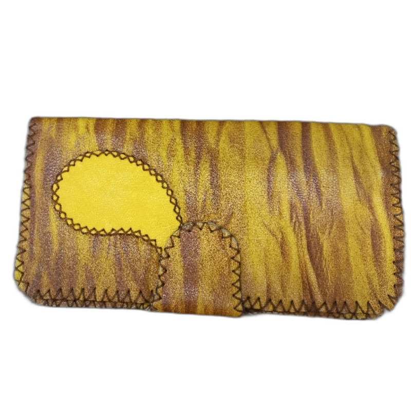 کیف پول چرمی مدل دست دوز