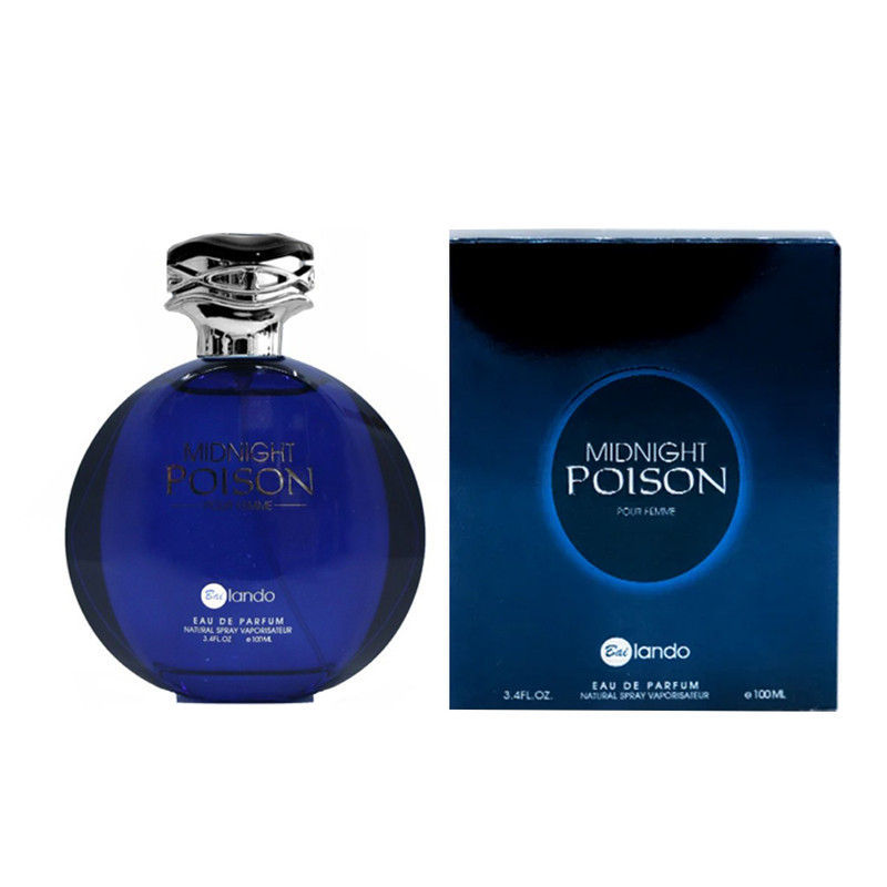 خرید و قیمت ادوپرفیوم زنانه بایلندو مدل Midnight Poison با رایحه گرم حجم 100 میلی لیتر