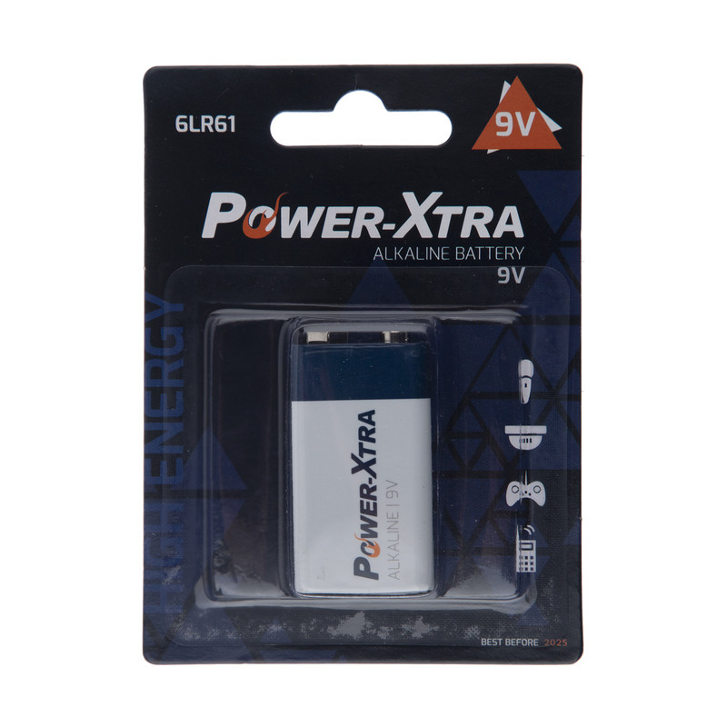 باتری کتابی پاور اکسترا مدل 6LR61