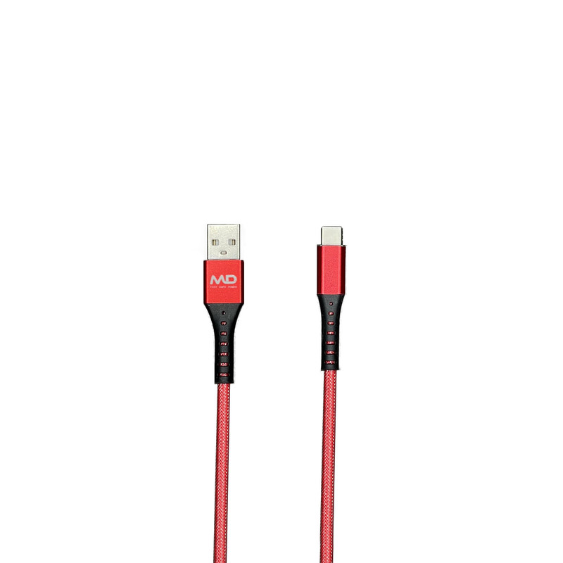کابل تبدیل USB به USB-C ام دی مدل M03 طول 0.30 متر