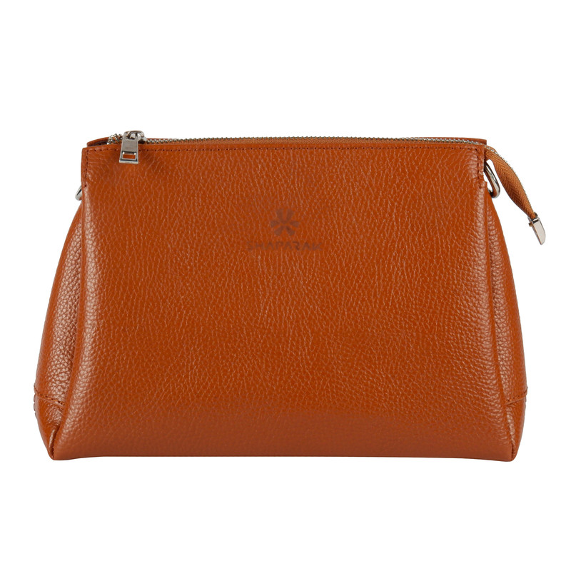 خرید و قیمت کیف رودوشی زنانه شاپرک مدل چرم طبیعی