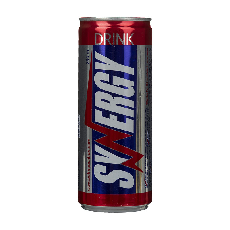 خرید و قیمت نوشابه انرژی زا گازدار سینرژی مقدار 250 میلی لیتر