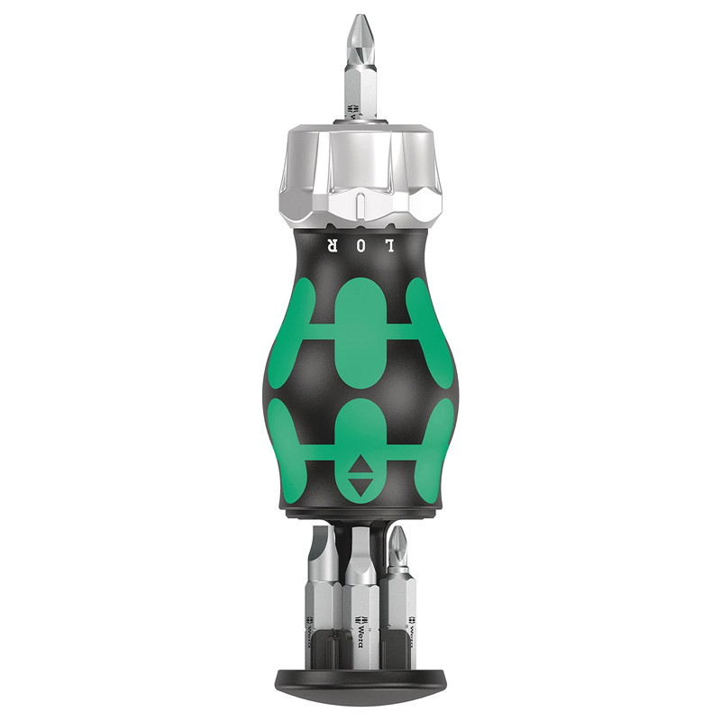 پیچ گوشتی جغجغه ای بیت خور ورا مدل 05008886001 مجموعه ۶ عددی