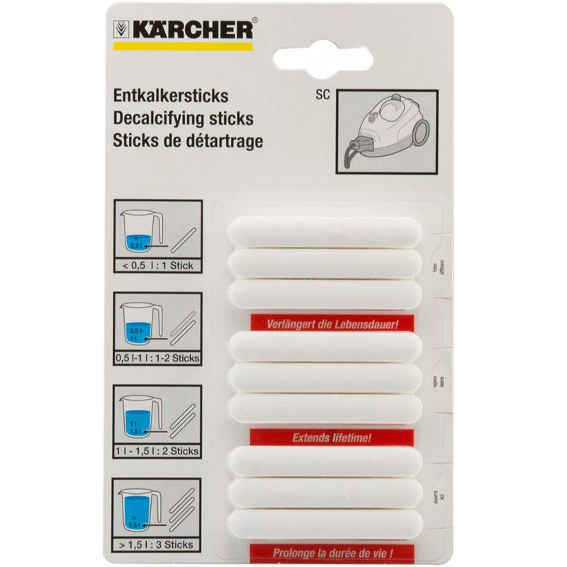 قرص جرم گیر بخارشو مدل 62952060 بسته 9 عددی مناسب برای بخارشور کرشر