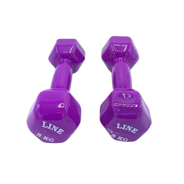 خرید و قیمت دمبل مدل ایروبیک 5 کیلوگرمی بسته دو عددی