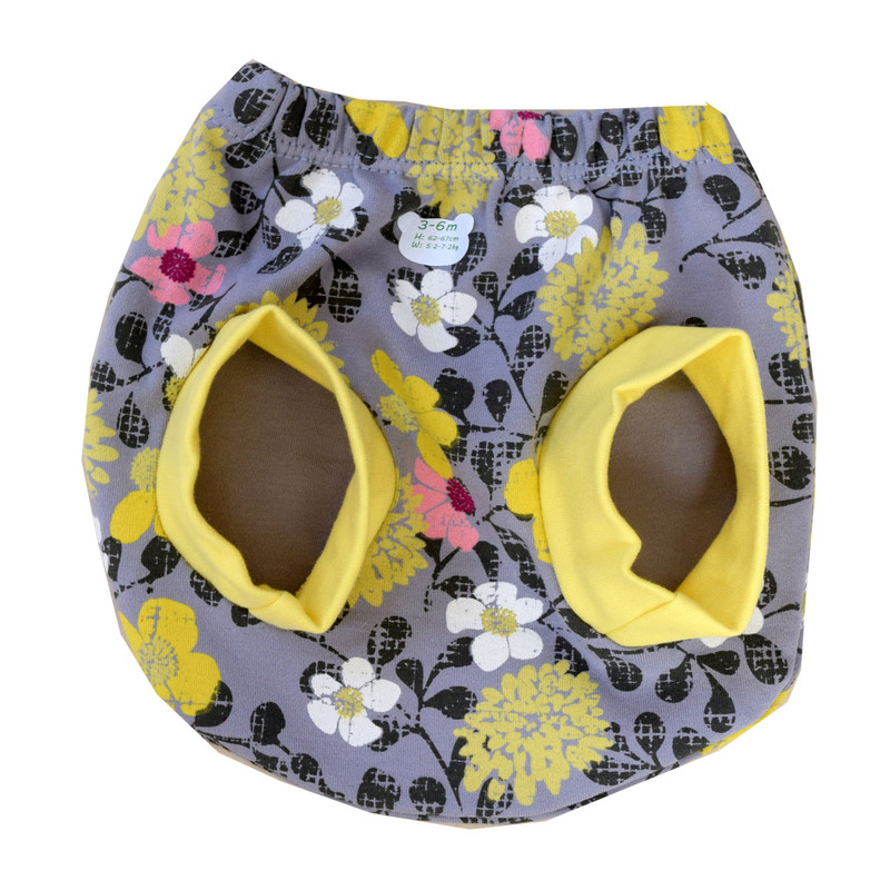 شورت عینکی شابن طرح خرگوش و دوچرخه