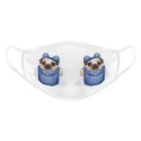ماسک تزیینی بچگانه طرح سگ کد 617015